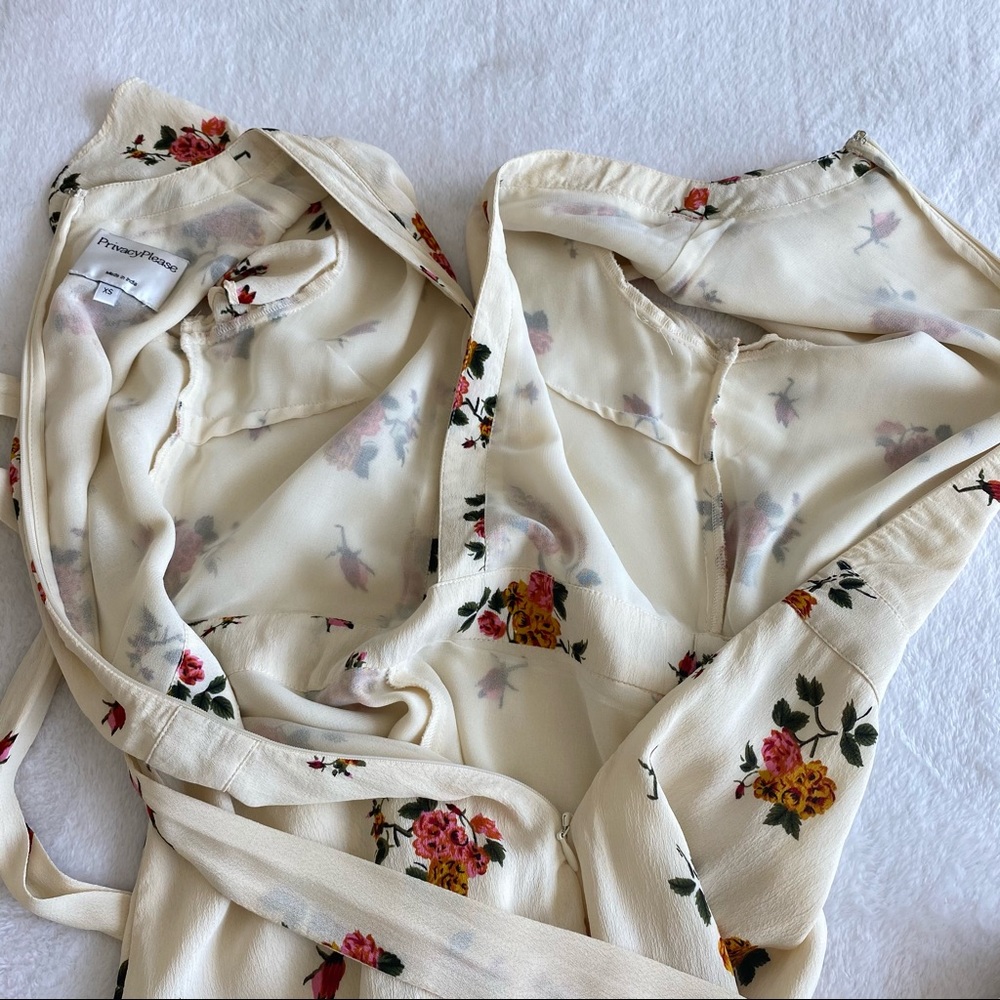 Privacy Please X Revolve Goodwin Creme Romper | XS - Picture 13 of 16